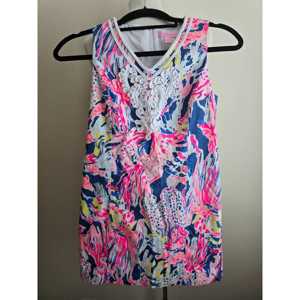 Lilly Pulitzer 14 Mini Gabby Shift Dress